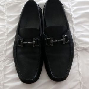 AUTH Salvatore Ferragamo mens loafers 11 1/2
